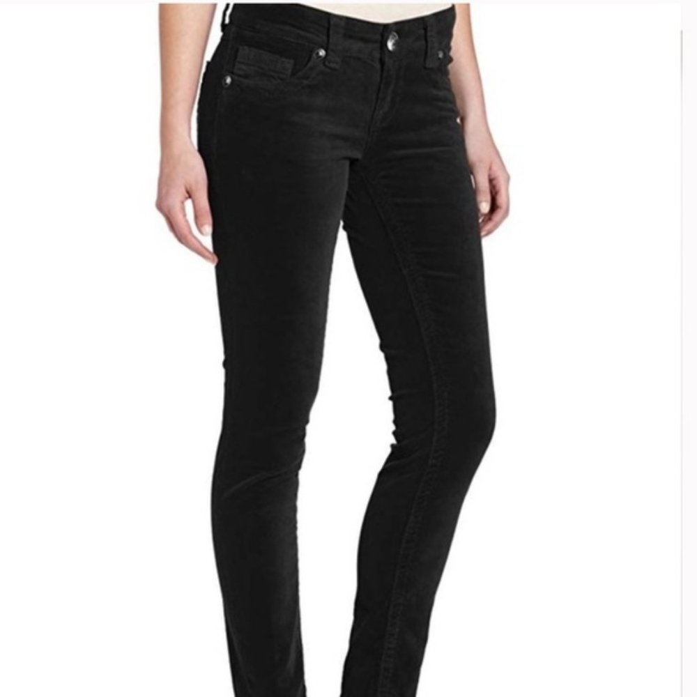 NWT SEVEN7 Black Corduroy Skinny Pants 'Legging' Size 26